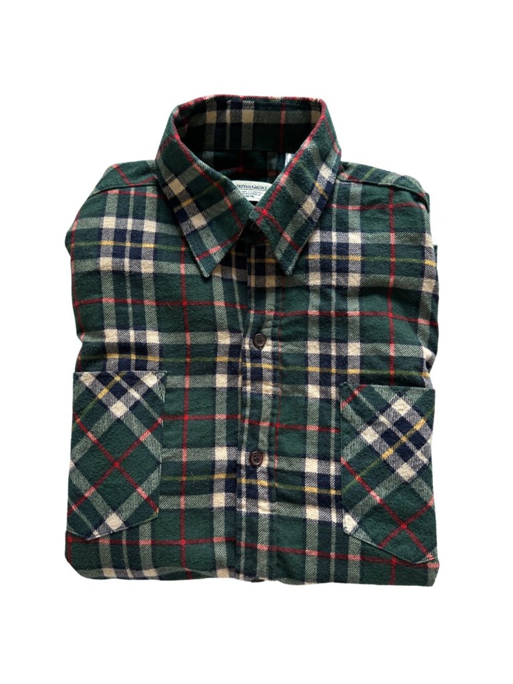 Royal Choice Cotton Flannel Shirt | Size M | Made in Zimbabwe | Heritage Plaid